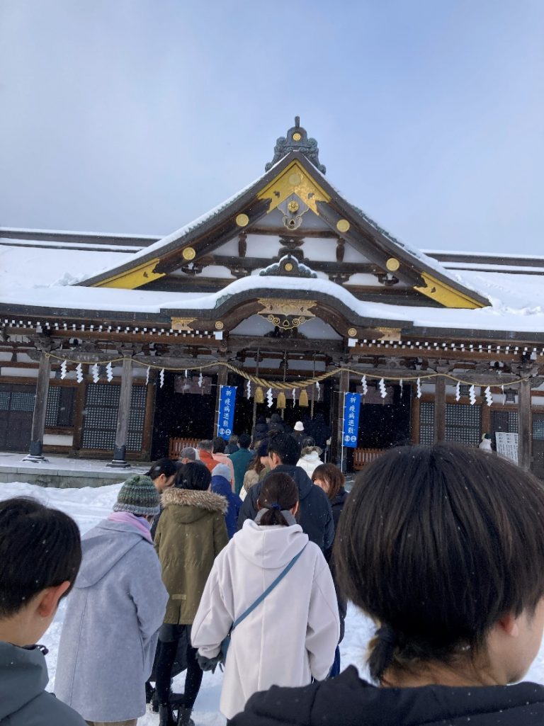 一期生日誌【一月】学生リレー執筆 第七回「雪の秋田で迎える新年：初詣・川と海・雪合戦、20歳の冬の思い出」